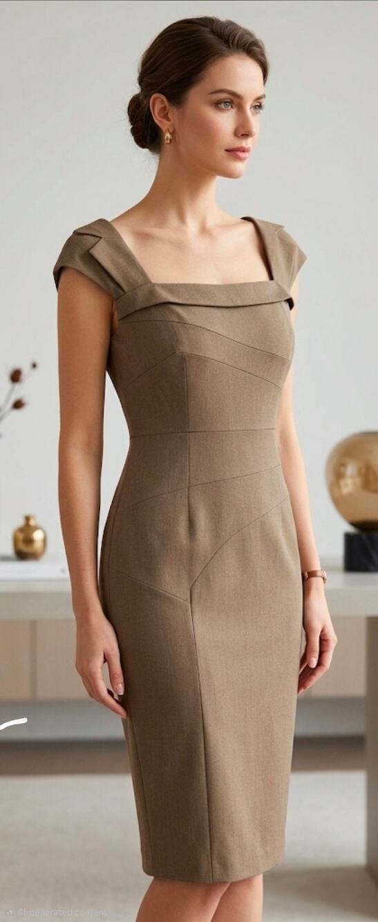 #232 MSRP $88 NWOT VINTAGE NEW YORK & CO ORIGAMI RUCHED SHEATH DRESS ♡ SIZE 8 ♡